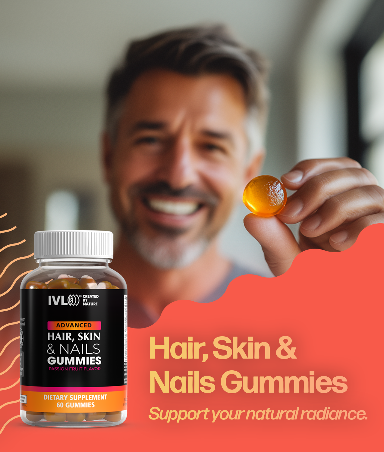 Hair, Skin and Nails Gummies
