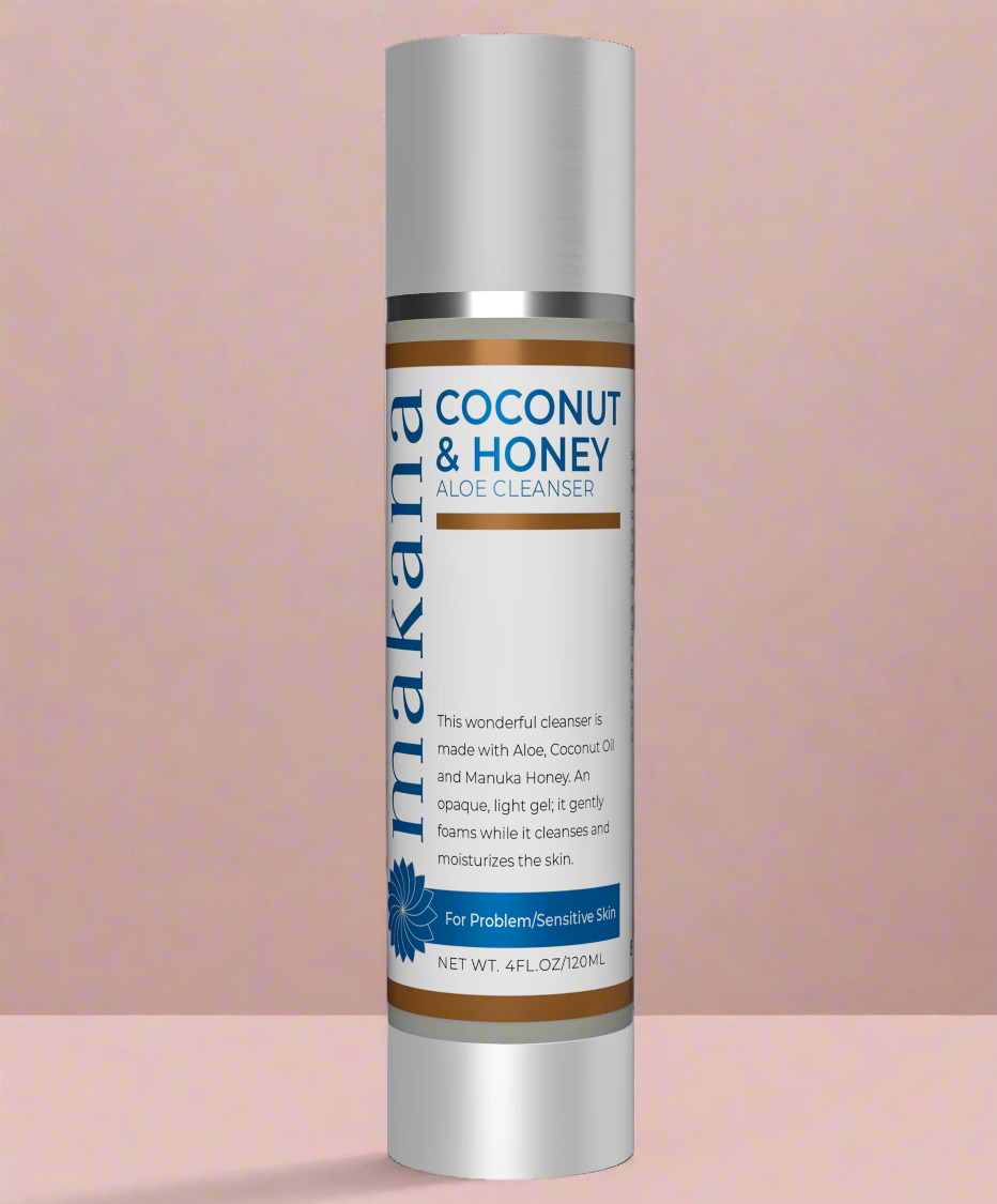 Makana Coconut and Honey Aloe Facial Cleanser