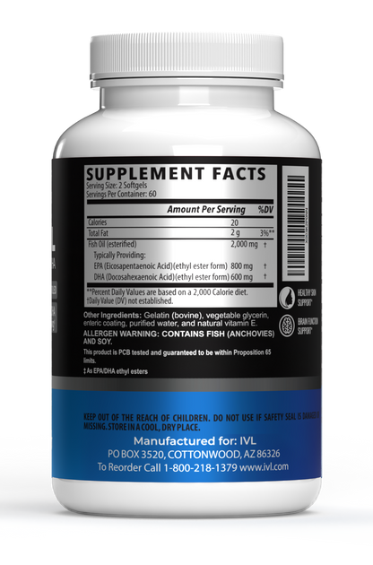 Fish Oil Mega Potency EPA/DHA