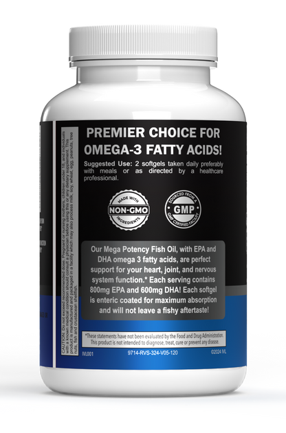 Fish Oil Mega Potency EPA/DHA