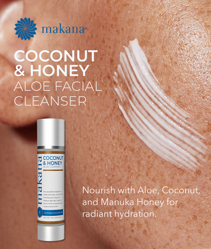 Makana Coconut and Honey Aloe Facial Cleanser