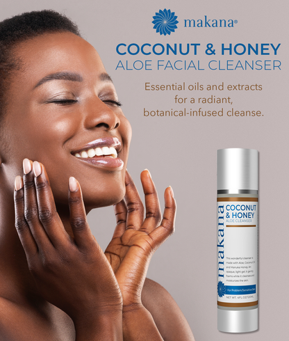 Makana Coconut and Honey Aloe Facial Cleanser