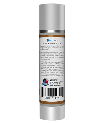 Makana Coconut and Honey Aloe Facial Cleanser