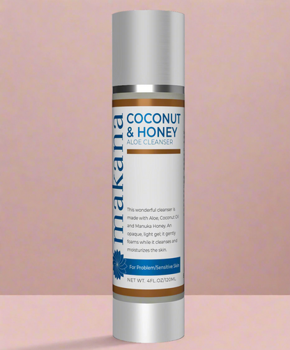 Makana Coconut and Honey Aloe Facial Cleanser