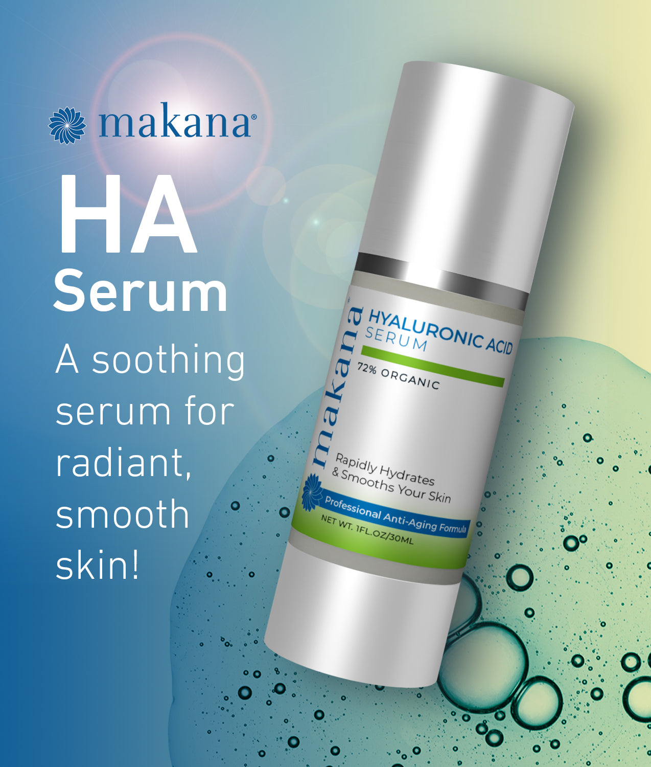 Makana Hyaluronic Acid(HA) Serum