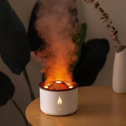 Makana Volcano Diffuser & Sampler Set of Six Hand-Picked Essential Oils