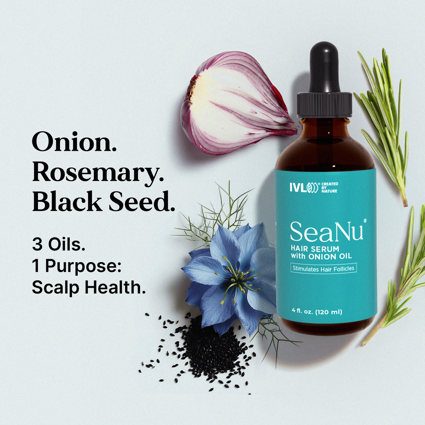 SeaNu® Hair Serum With Onion Oil