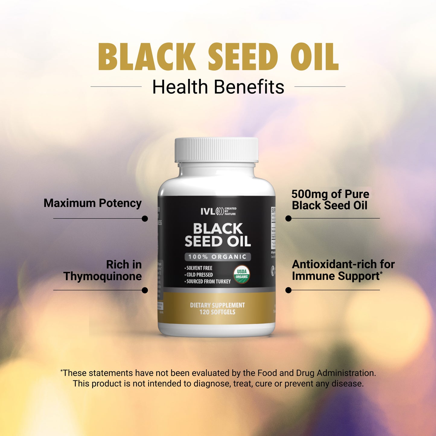 Organic Black Seed Oil
